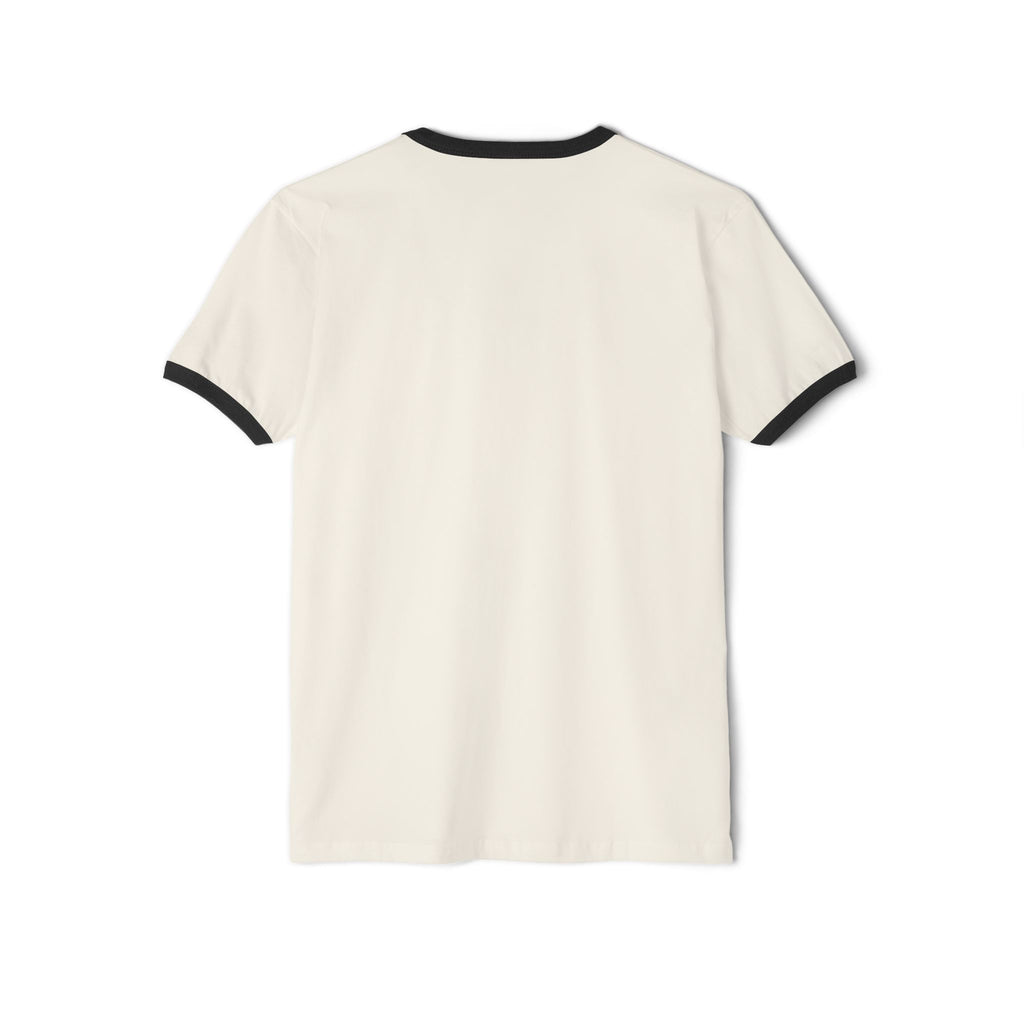 Retro Geometric Logo Ringer Tee