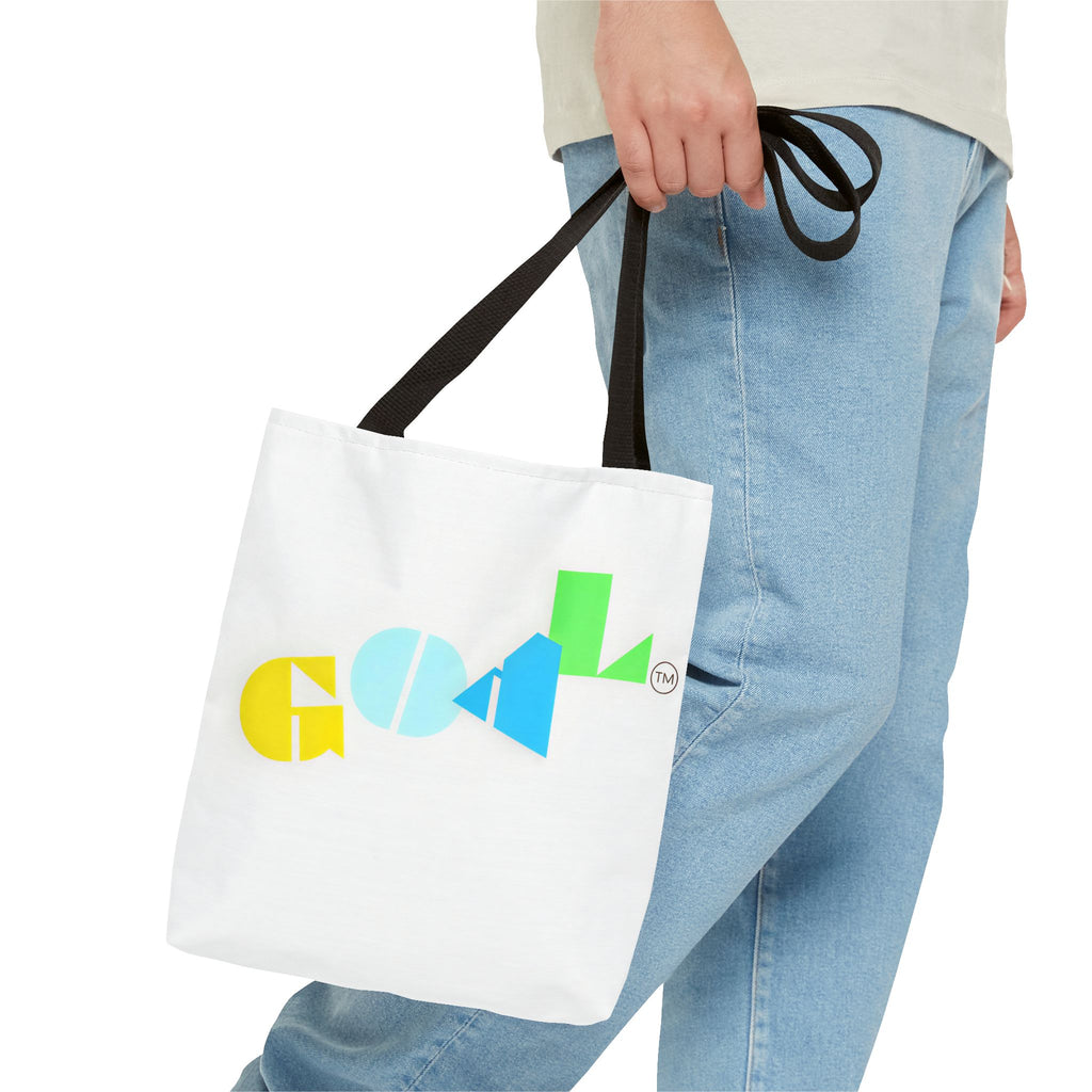 Tote — Colorful Geometric 'GOLD' AOP Tote Bag