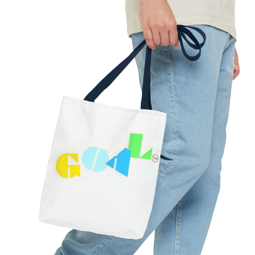 Tote — Colorful Geometric 'GOLD' AOP Tote Bag