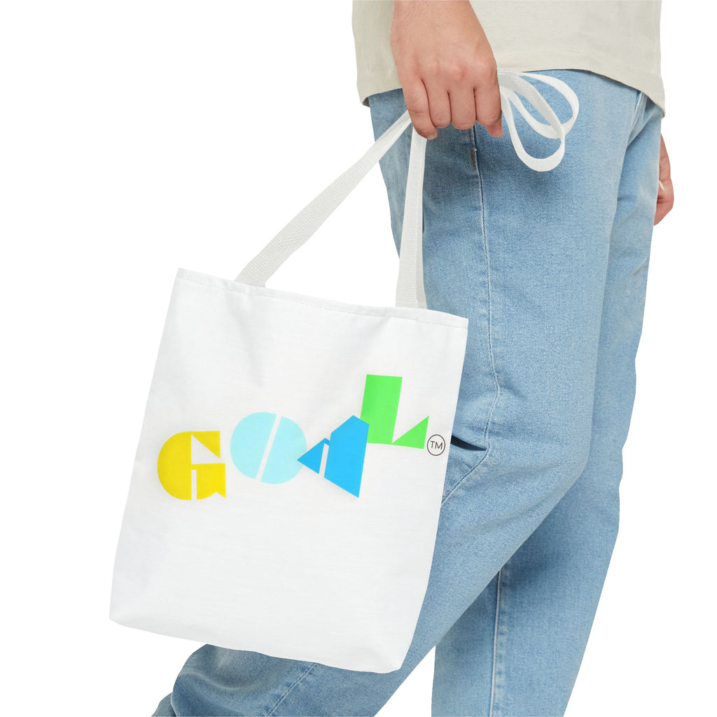 Tote — Colorful Geometric 'GOLD' AOP Tote Bag