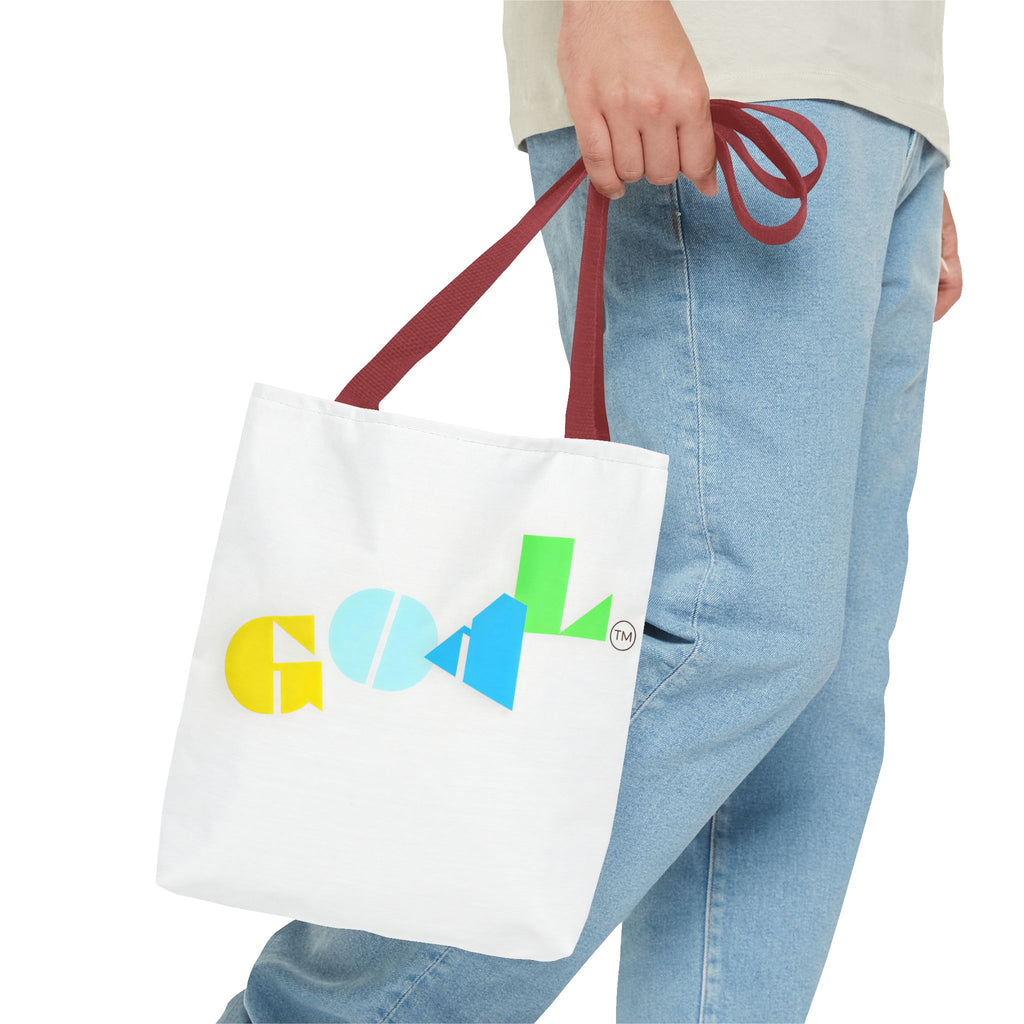 Tote — Colorful Geometric 'GOLD' AOP Tote Bag