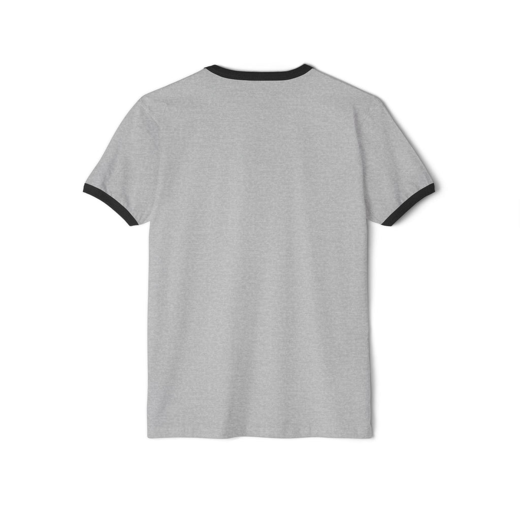 Retro Geometric Logo Ringer Tee